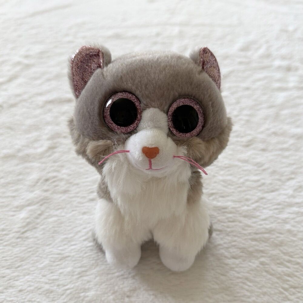 Ty Beanie Boos - ASHER the Cat (NO HORN VERSON) 6in